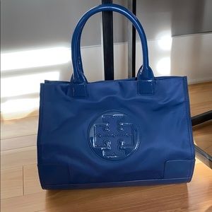 Tory Burch small blue tote